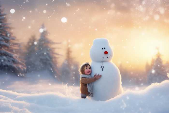 儿童故事雪孩子，幼儿故事雪孩子的故事