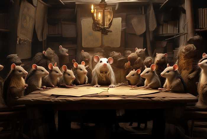 儿童故事老鼠开会的故事全文，老鼠开会故事文字版