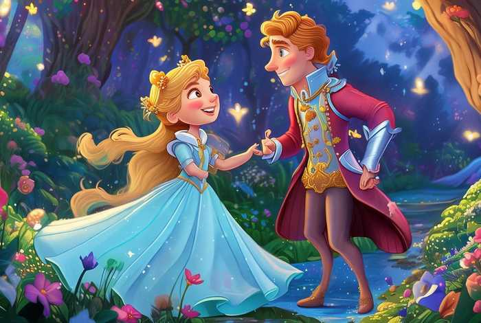 儿童认识公主和王子的故事，幼儿故事公主和王子的故事