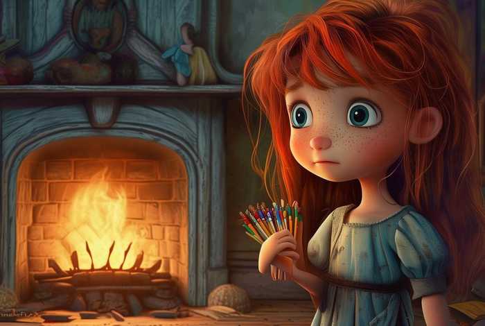 儿童故事睡前故事卖火柴的女孩，幼儿睡前故事卖火柴的小女孩