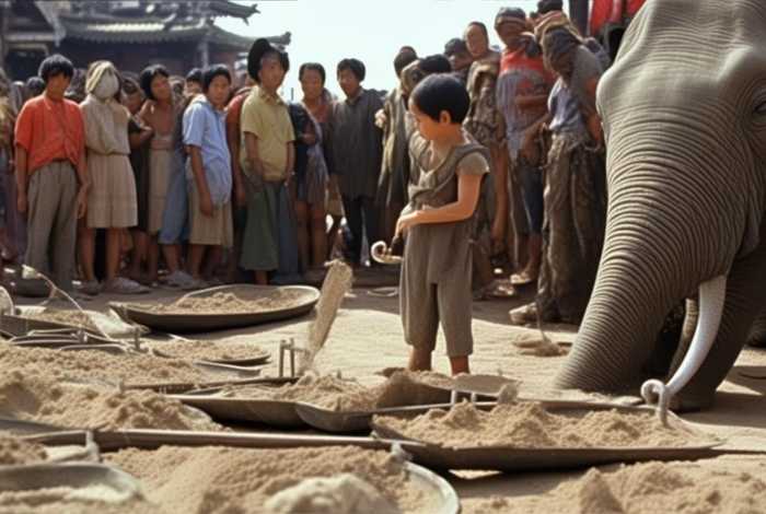 365夜故事曹冲称象；曹冲称象故事全文