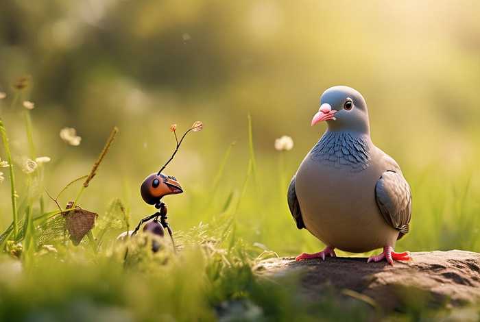 儿童故事蚂蚁和鸽子的故事;蚂蚁和鸽子的故事道理 儿童故事蚂蚁和鸽子的故事;蚂蚁和鸽子的故事道理