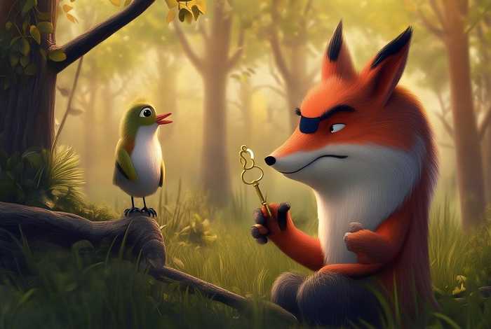 儿童故事狐狸与小鸟、狐狸和小鸟的故事告诉我什么道理