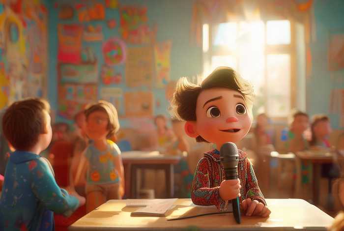 儿童演讲故事稿 - 小儿演讲故事