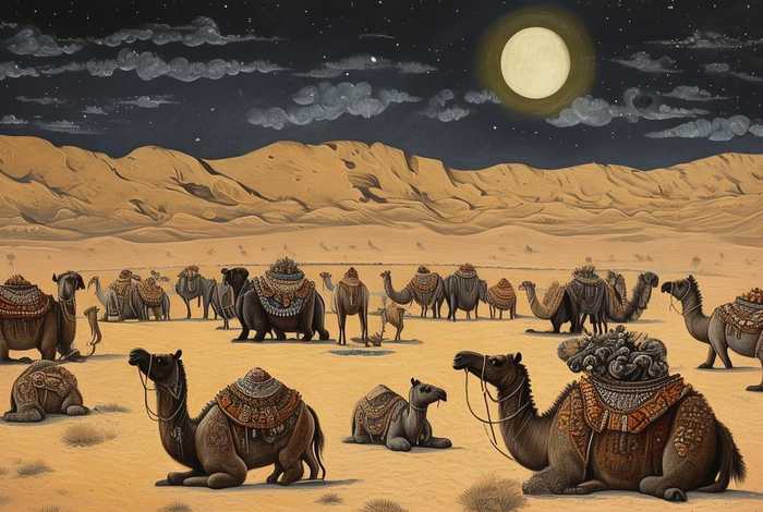 17个骆驼的故事 17个骆驼的故事内容