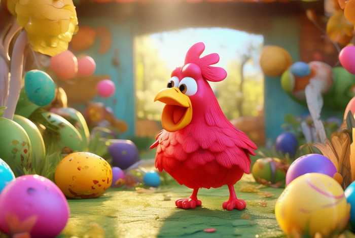 儿童故事下蛋蛋（会下蛋的公鸡幼儿故事）