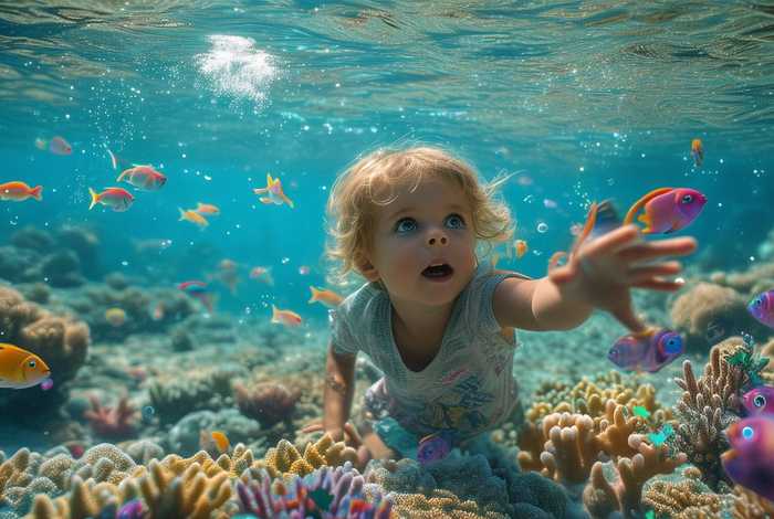 儿童故事海底的星星（海底的故事 绘本）