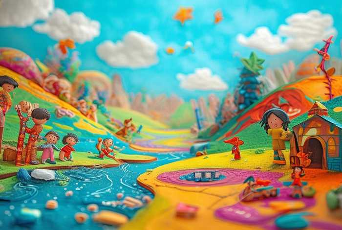 儿童故事绘本材料包、幼儿绘本故事制作材料