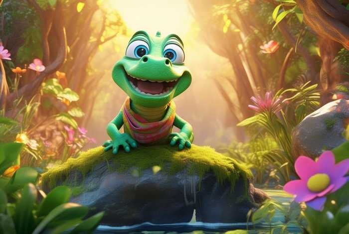 儿童故事小鳄鱼的故事，小鳄鱼的短故事