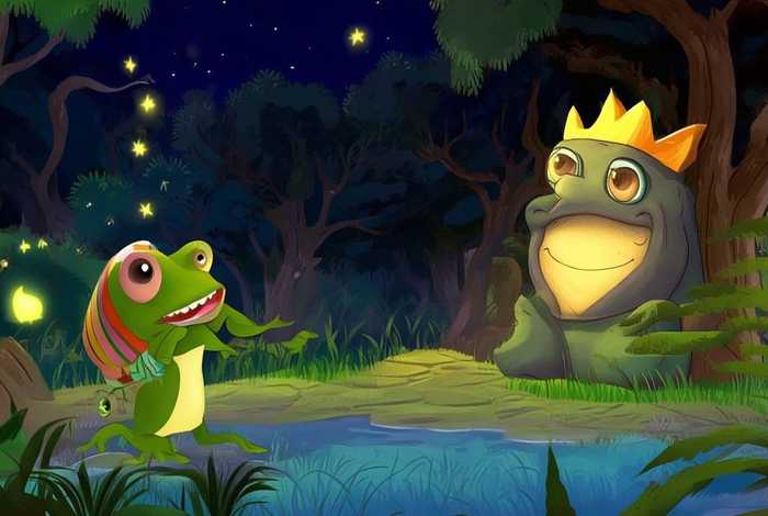 儿童睡前故事小青蛙历险记；儿童睡前故事青蛙王子历险记