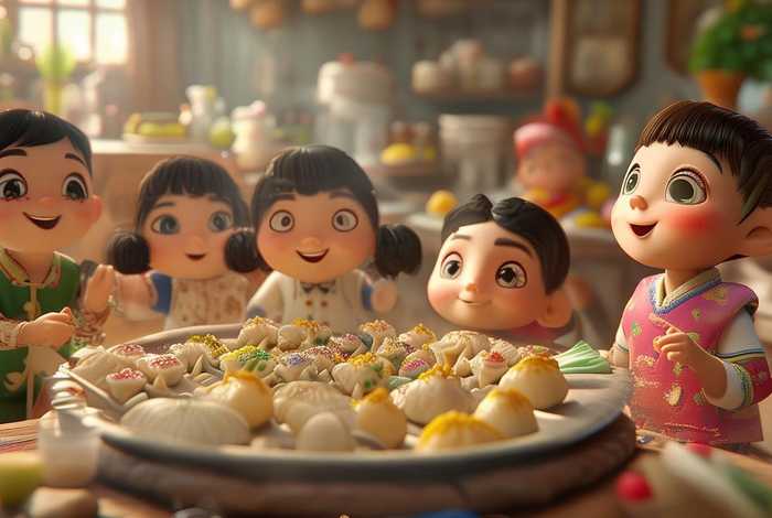 儿童动画饺子故事（关于饺子的小故事幼儿）