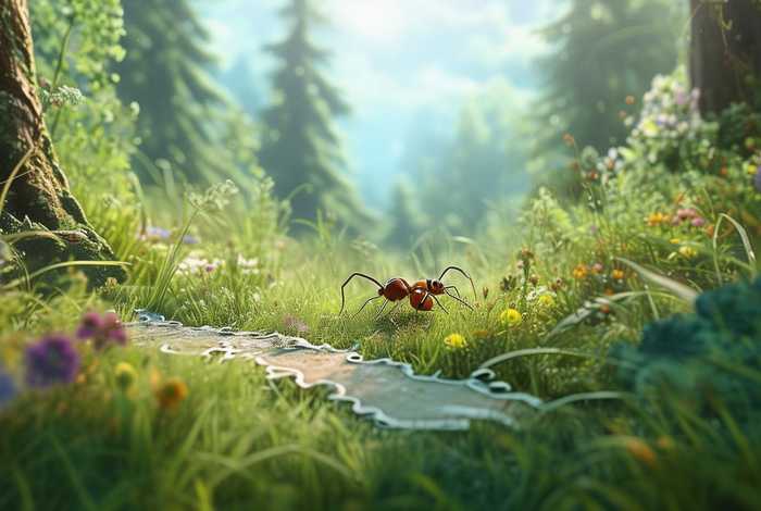 儿童故事迷路的小蚂蚁；幼儿故事迷路的小蚂蚁