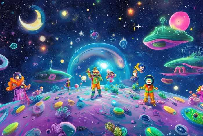 儿童太空故事、关于太空的幼儿故事