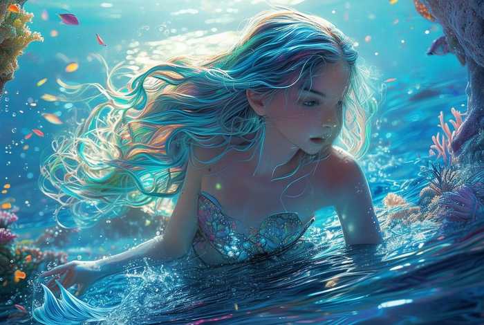 儿童童话故事《海的女儿》 海的女儿童话故事作文