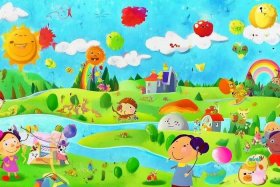 儿童彩绘故事书（儿童彩绘图书）