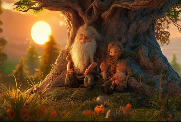 儿童故事树轮爷爷、幼儿故事树爷爷的故事 儿童故事树轮爷爷、幼儿故事树爷爷的故事