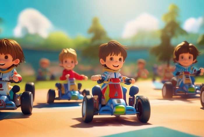 儿童卡丁车的经典语录（儿童卡丁车的经典语录怎么写）