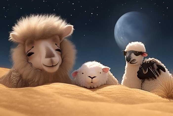 儿童睡前故事骆驼 - 睡前故事骆驼和羊的故事