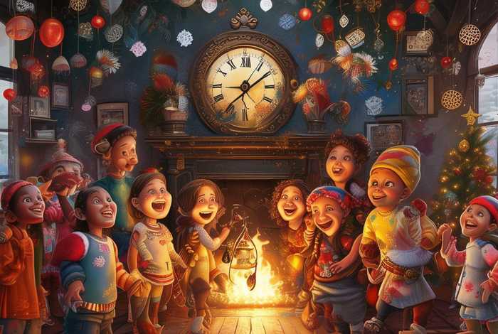 儿童新年故事，幼儿故事关于新年