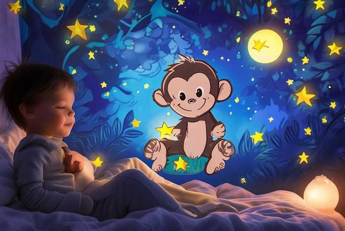 儿童睡前小猴子故事文字版 - 关于小猴子的睡前故事文字版