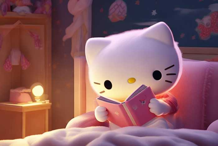 hellokitty儿童故事睡前故事 播放hello kitty的儿童睡前故事