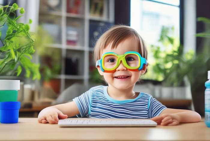 儿童保护视力图片 儿童保护眼睛的方法图片