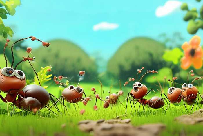 儿童故事绘本故事3-6岁蚂蚁 - 幼儿绘本蚂蚁的故事