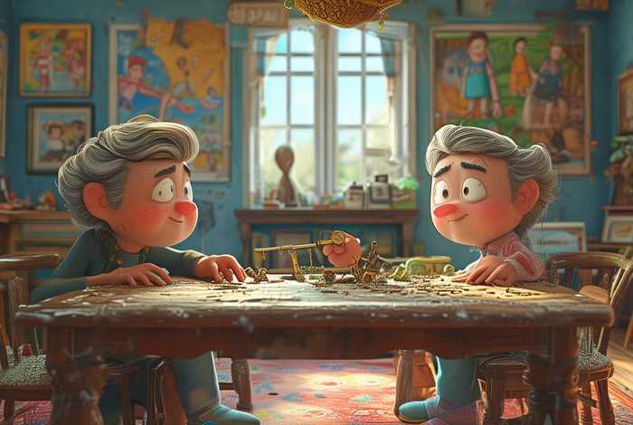 儿童故事分家产 老人分家产的故事