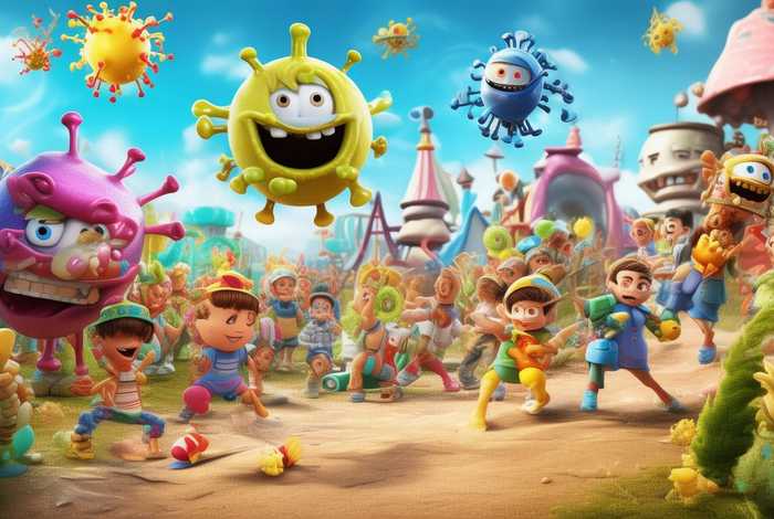 儿童故事病毒大作战 - 病毒大作战游戏儿童 儿童故事病毒大作战 - 病毒大作战游戏儿童