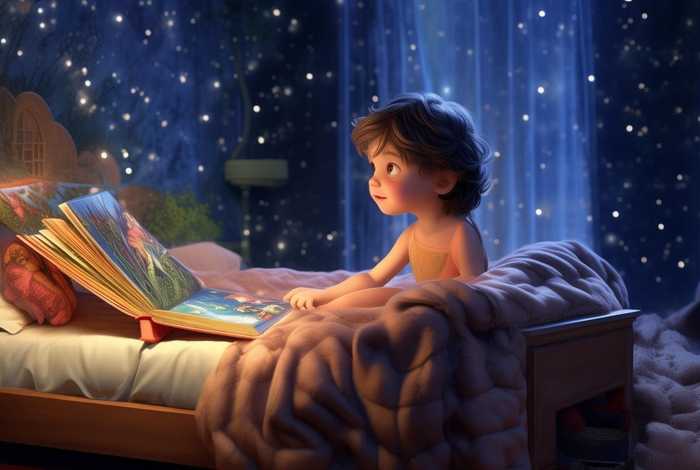 儿童睡前故事图画版（儿童睡前故事图画）