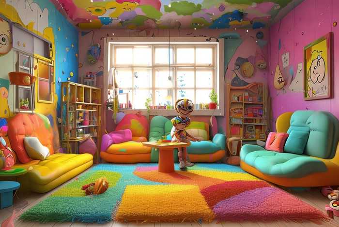 儿童画我家的客厅 儿童画我家的客厅怎么画 儿童画我家的客厅 儿童画我家的客厅怎么画