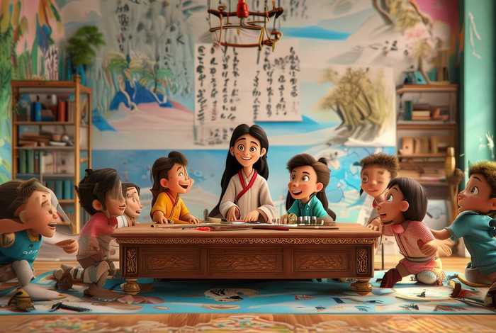 儿童故事书法书籍（少儿书法小故事引入课堂）