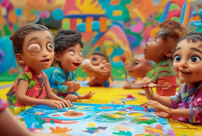 儿童故事画儿童画 - 我的故事儿童画 儿童故事画儿童画 - 我的故事儿童画