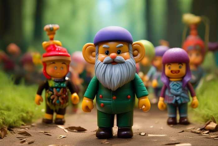 儿童故事玩具葫芦娃；儿童玩具葫芦娃和爷爷的冒险故事