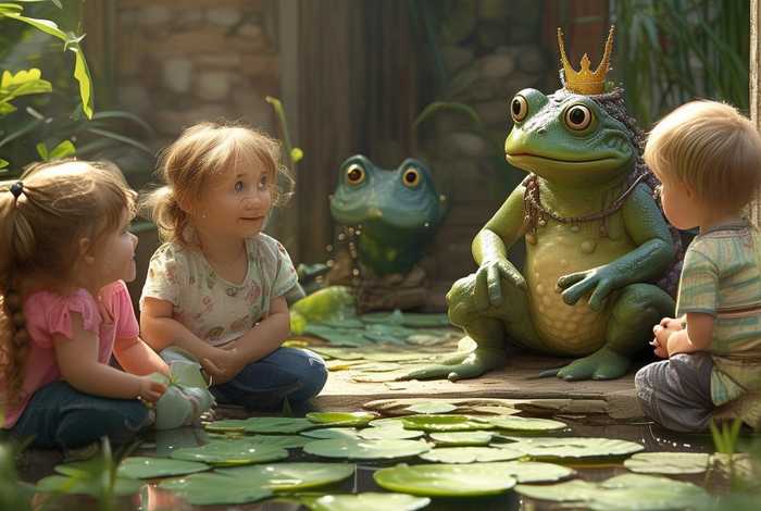 儿童故事听青蛙爷爷讲故事（儿童讲青蛙王子故事）