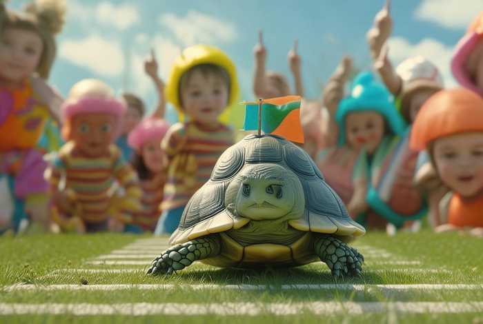 儿童故事乌龟赛跑；幼儿故事乌龟赛跑