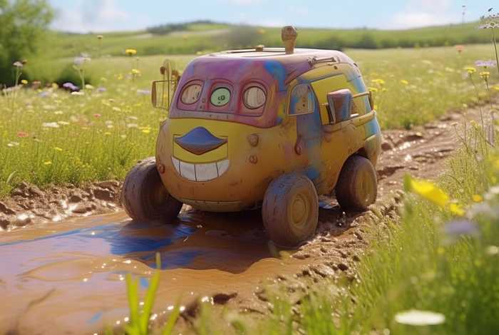 儿童故事《泥罐人》（泥罐车图片儿童）