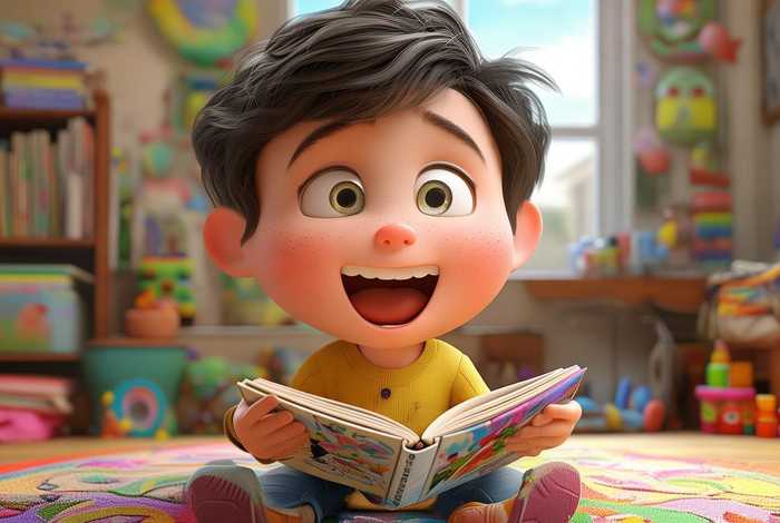 7岁故事带拼音，7岁小朋友讲故事大全带拼音