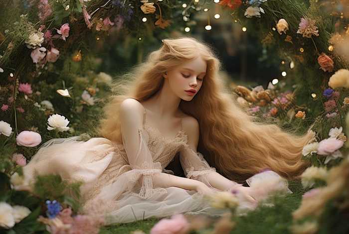 儿童故事睡美人视频模板，幼儿故事睡美人视频