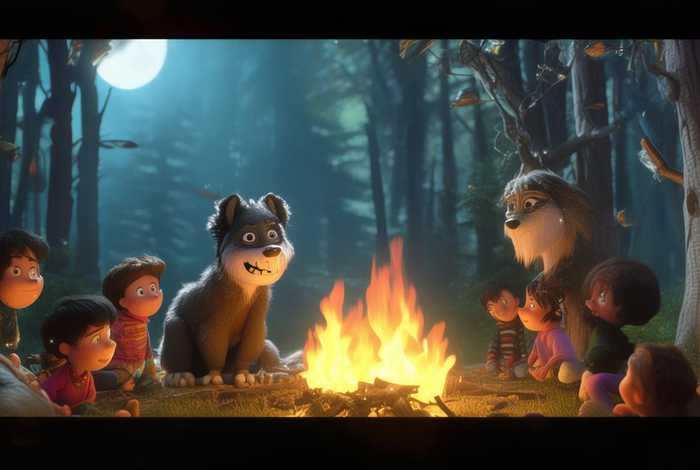 儿童故事大灰狼的故事、小儿故事大灰狼的故事