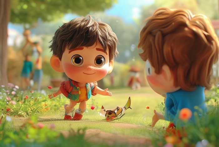 儿童故事遇到陌生人不尴尬，遇到陌生人幼儿故事