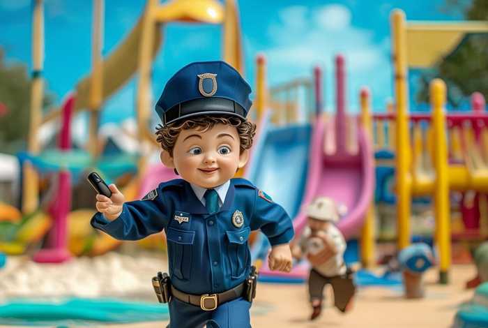 儿童警察抓小偷 - 儿童警察抓小偷游戏