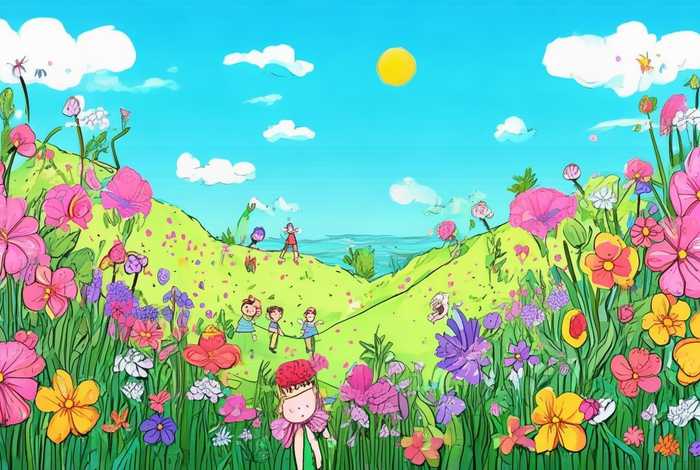 儿童画春天的图画大全,儿童画春天的图画大全简单 儿童画春天的图画大全,儿童画春天的图画大全简单