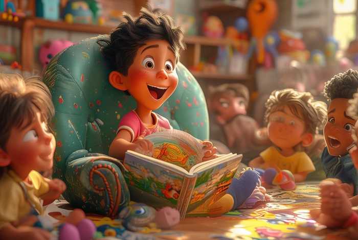 儿童故事朗诵稿 - 幼儿故事朗诵稿