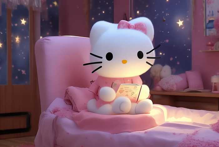 hellokitty儿童故事睡前故事 播放hello kitty的儿童睡前故事