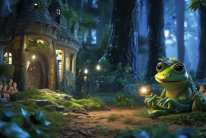 儿童睡前故事青蛙国王（儿童睡前的故事青蛙王国）