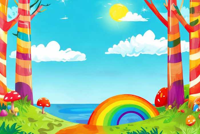 儿童故事背景图竖屏 - 幼儿故事背景图片大全