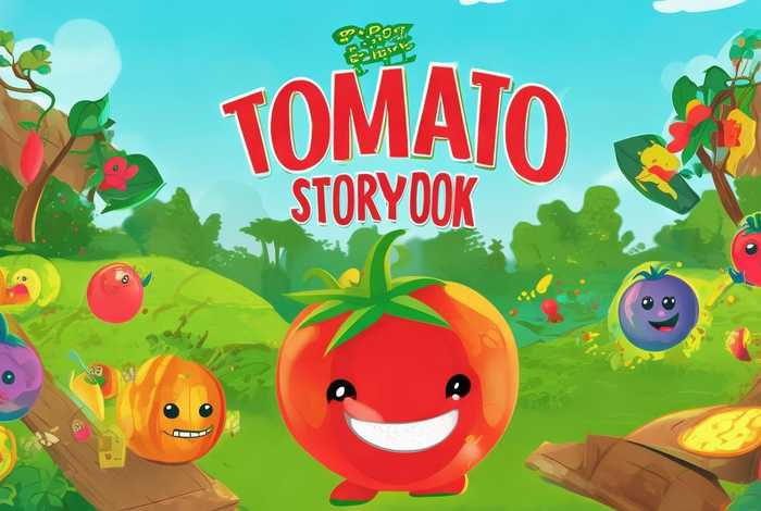 儿童番茄绘本故事 番茄儿童画