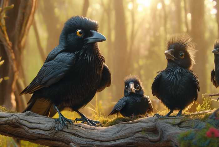儿童故事乌鸦的故事（乌鸦的幼儿故事）