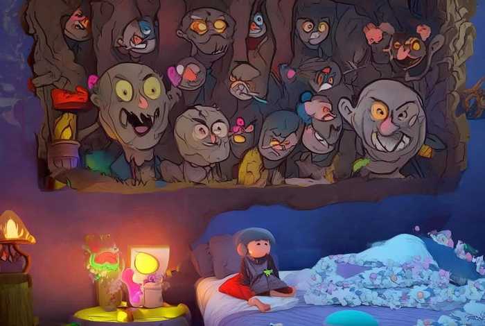 儿童睡前故事阿里巴巴和40个大盗 1睡前故事阿里巴巴和40大盗